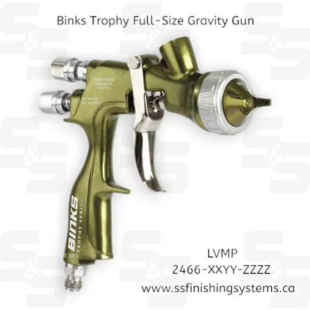 Binks Trophy Gravity Feed Spray Gun 2466