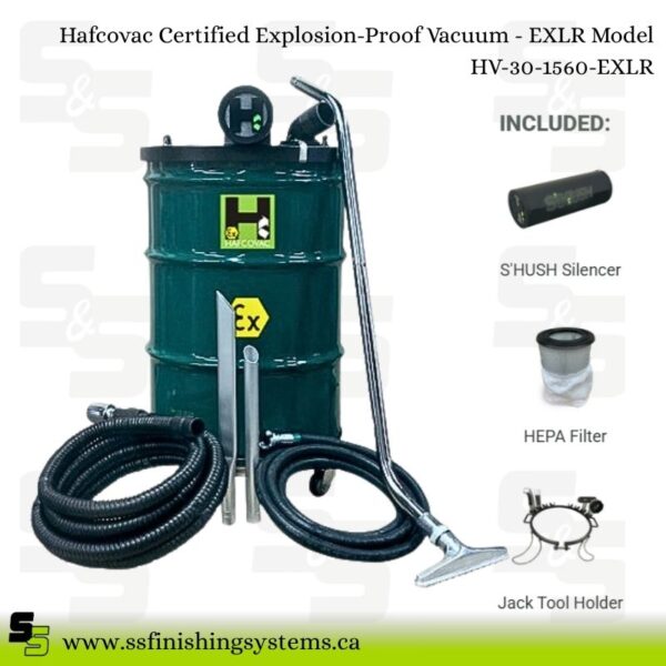 Hafcovac Certified Explosion-Proof Vacuum - EXLR Model