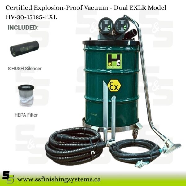 Hafcovac Certified Explosion-Proof Vacuum - EXL Model