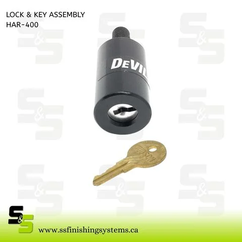 DeVilbiss Lock & Key Assembly – HAR-400