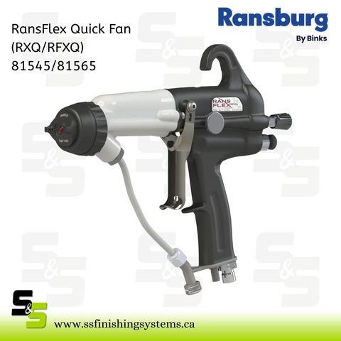 RansFlex Electrostatic Gun Quick Fan RXQ/RFXQ
