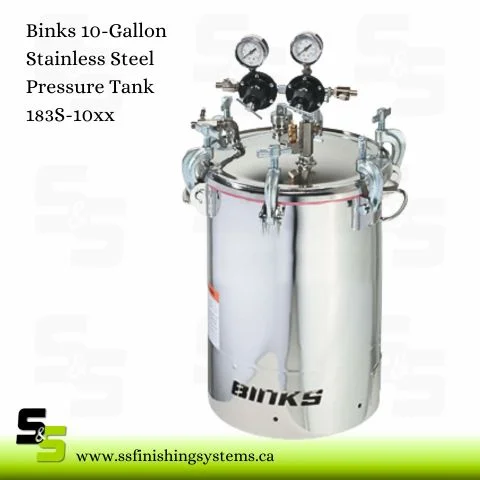 f5536a_37b1836d7400492ebf5bd358f0e23982mv2.webp Binks 10-GAL Stainless Steel Pressure Tank