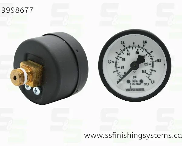 Wagner Pressure Gauge 0-10 bar (d40) 1/8