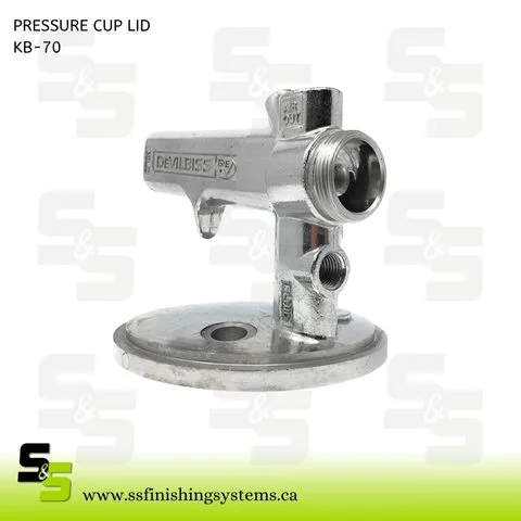 DeVilbiss Pressure Feed Cup Lid – KB-70