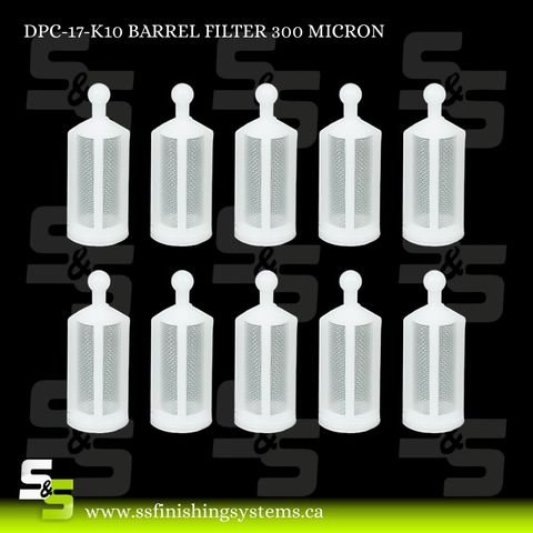 DPC-17-K10 BARREL FILTER 300 MICRON