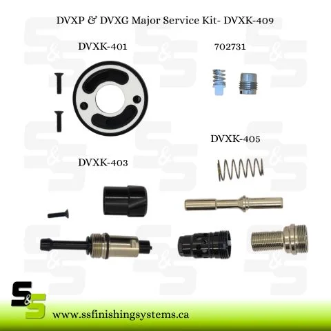 DVX GUN  MAJOR SERVICE KIT