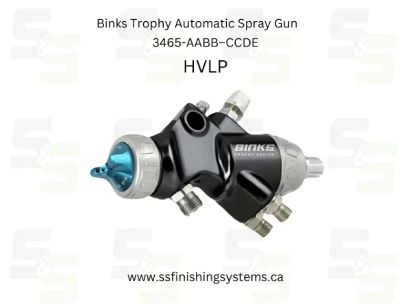 Binks Trophy Series Automatic Spray Gun-3465 HVLP