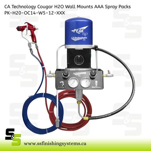CA Technology Cougar H2O Wall Mounts AAA Spray Packs