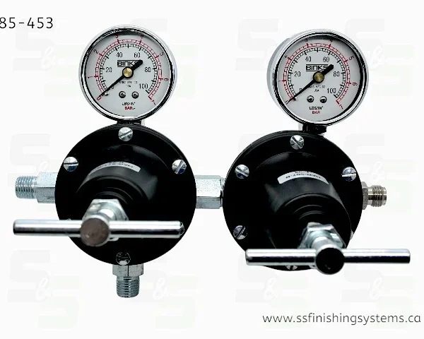 Binks Dual Regulator Assembly