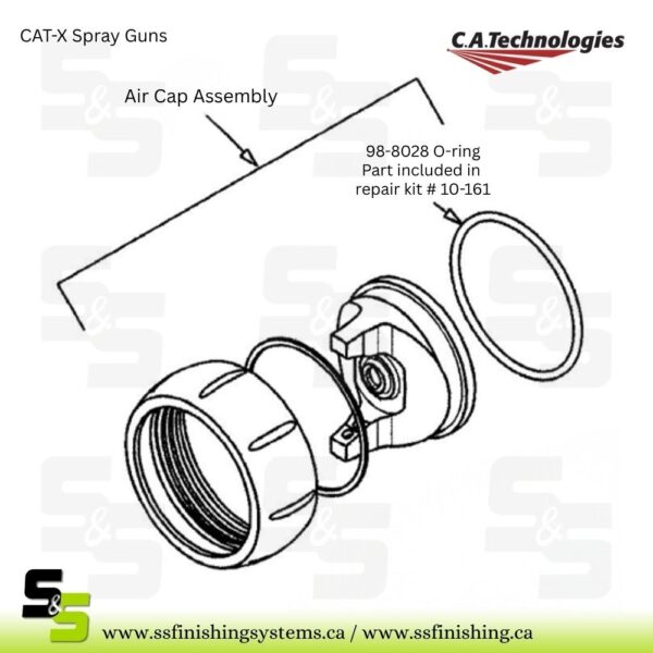CAT-X HVLP AIR NOZZLE