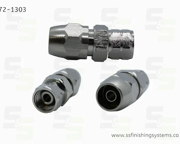 Binks Connection 1/4 Swivel X 1/4 Hose