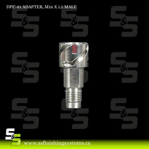 DPC-81 ADAPTER, M16 X 1.5 MALE