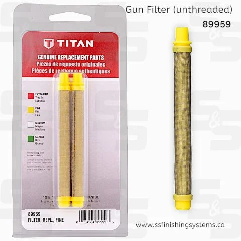 TITAN Gun Filter (unthreaded)