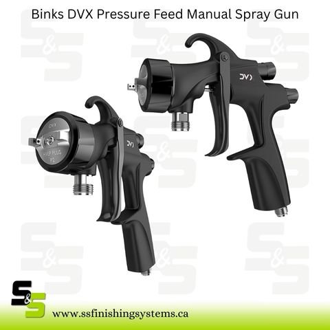 DVX Spray Guns Manual Pressure Feed